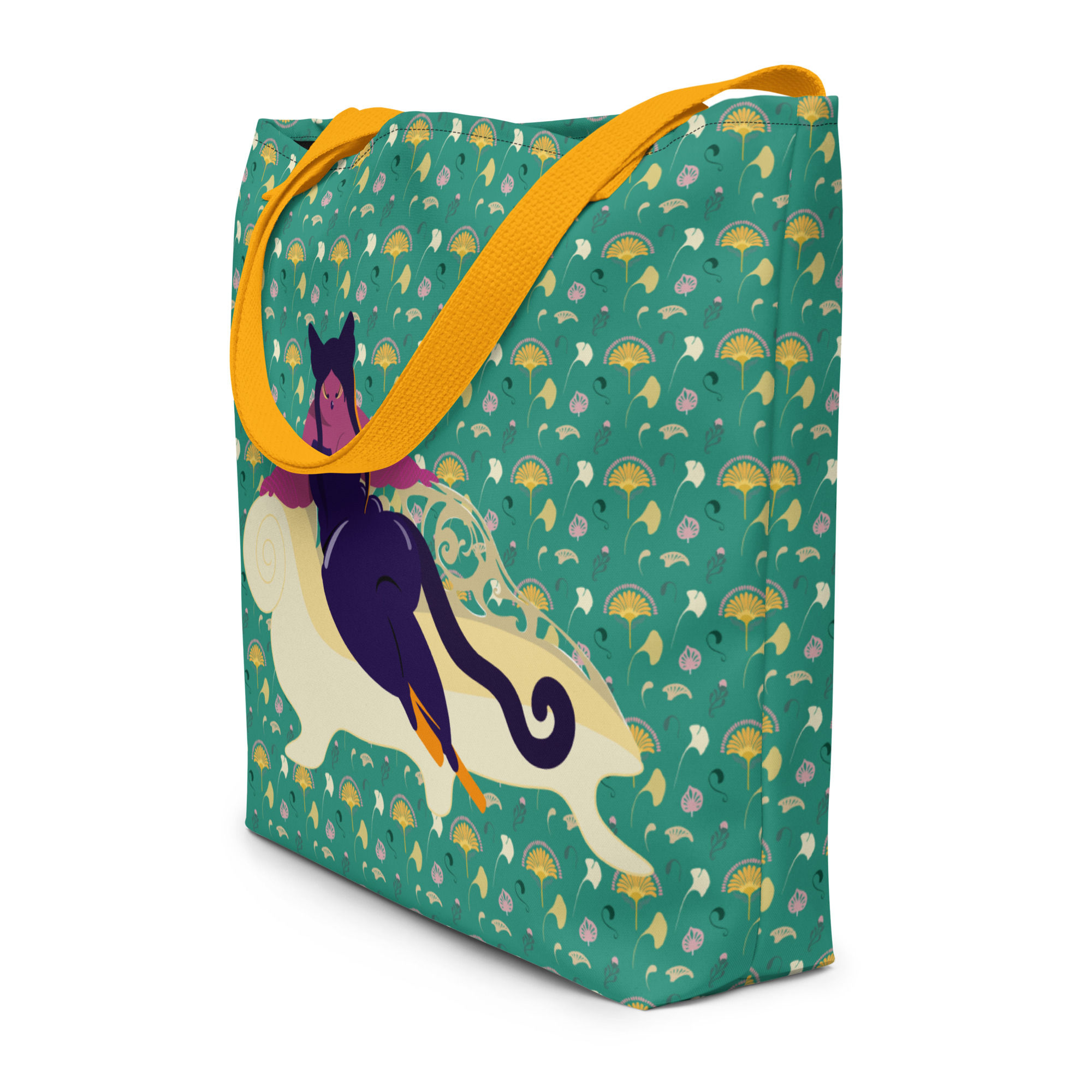 Panther WOMENATOR Large Tote Bag with pocket