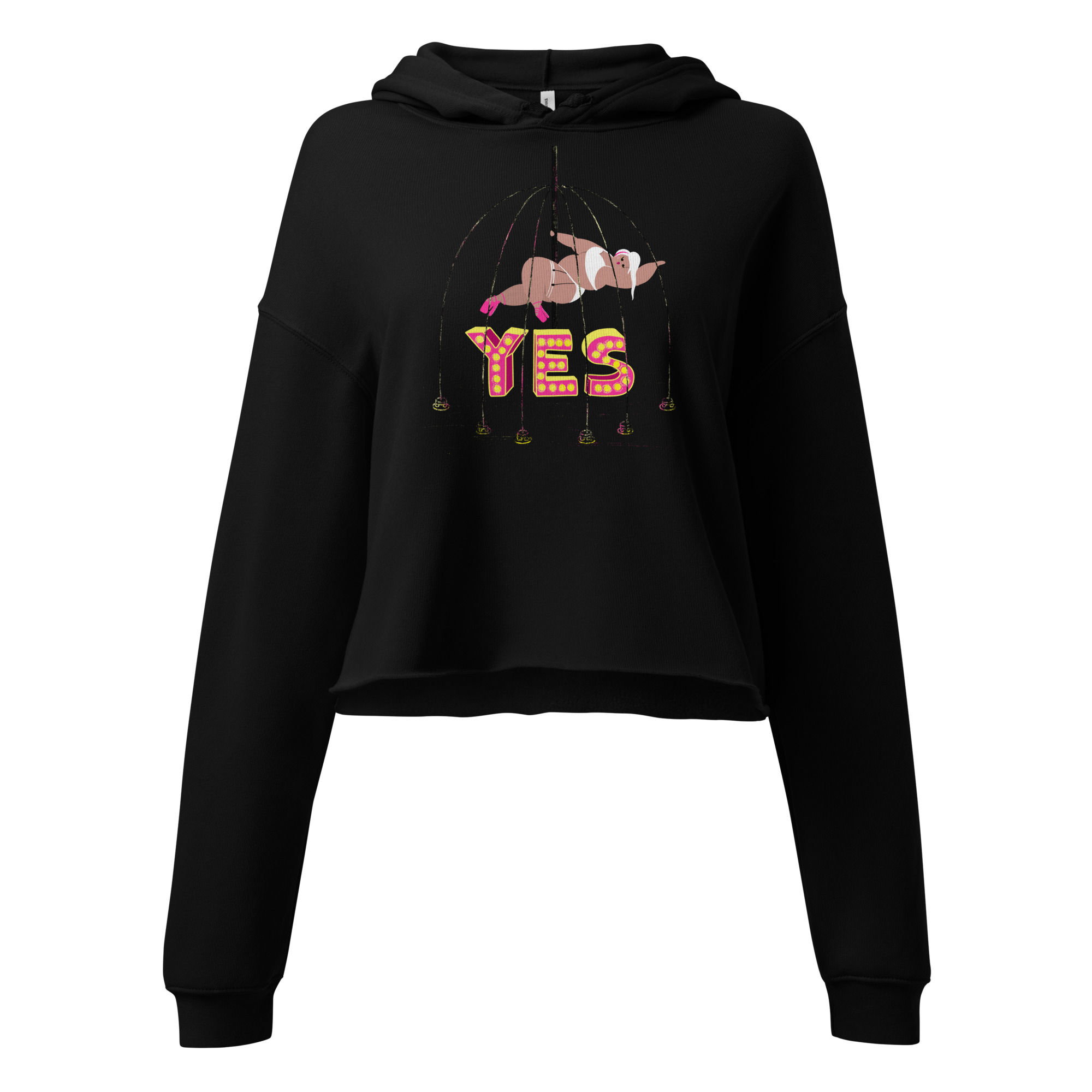 Yes Show WOMENATOR Cropped hoodie