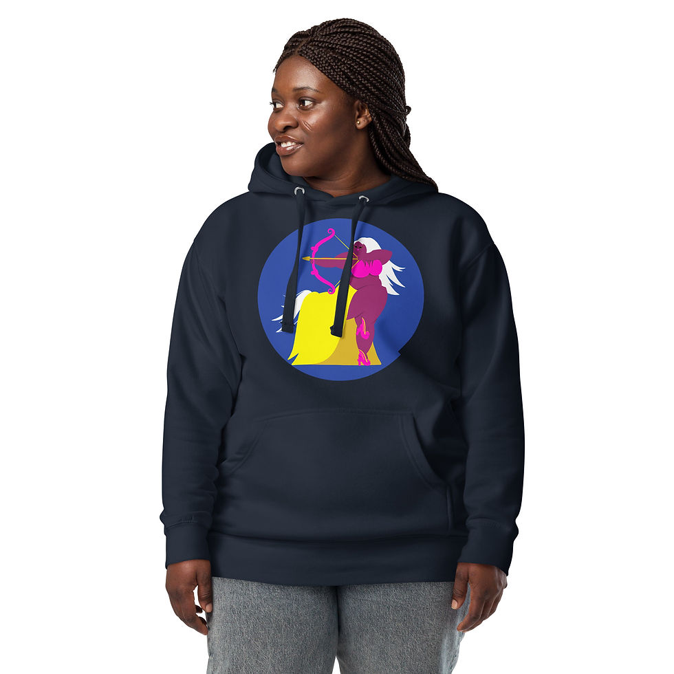 Miniatura: Sagitario WOMENATOR Unisex sudadera