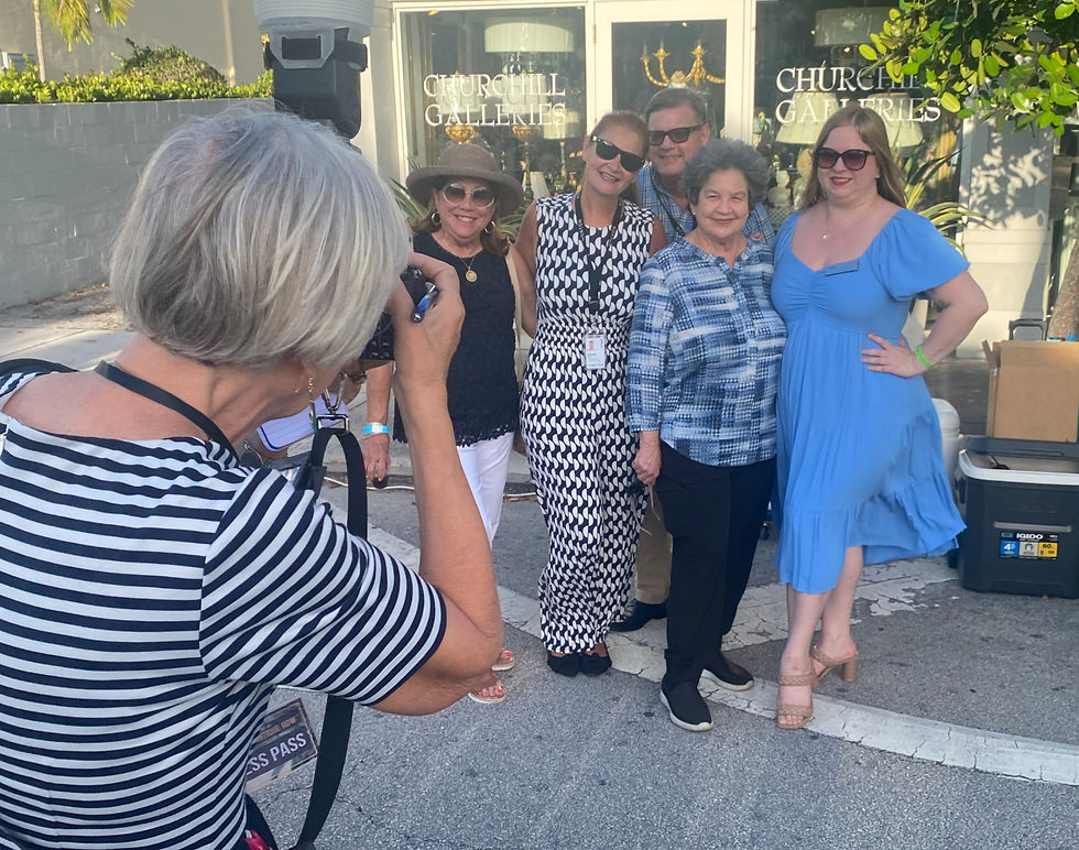 Norton Museum of Art love for Congresswoman Lois Frankel.