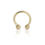 Thumbnail: Piercing nez/oreille/bouche en Or Jaune 18 carats