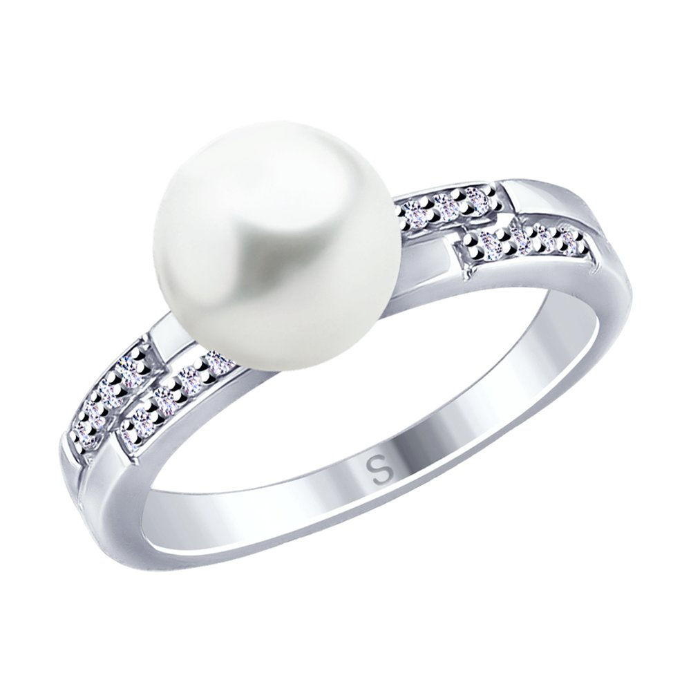 Bague en Argent 925 avec Perle