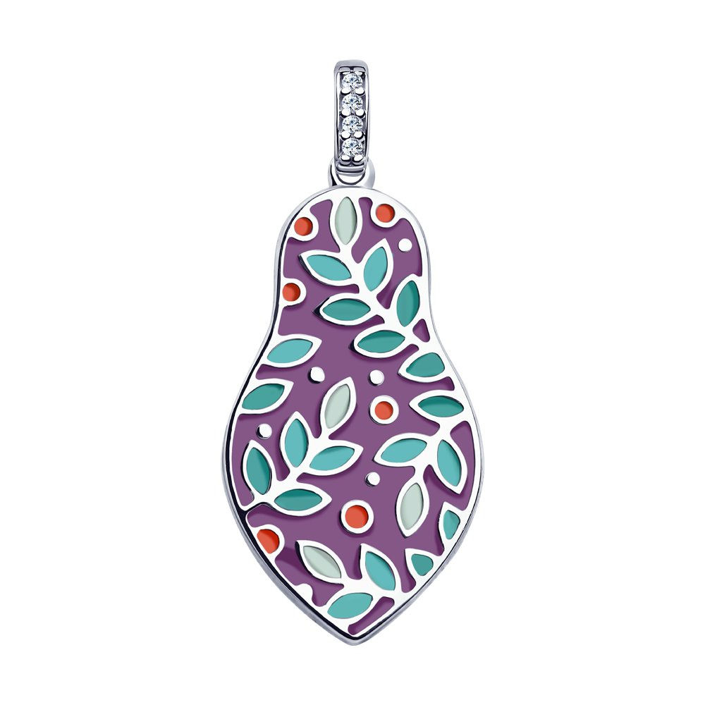 Pendentif en Argent 925 avec Zirconia