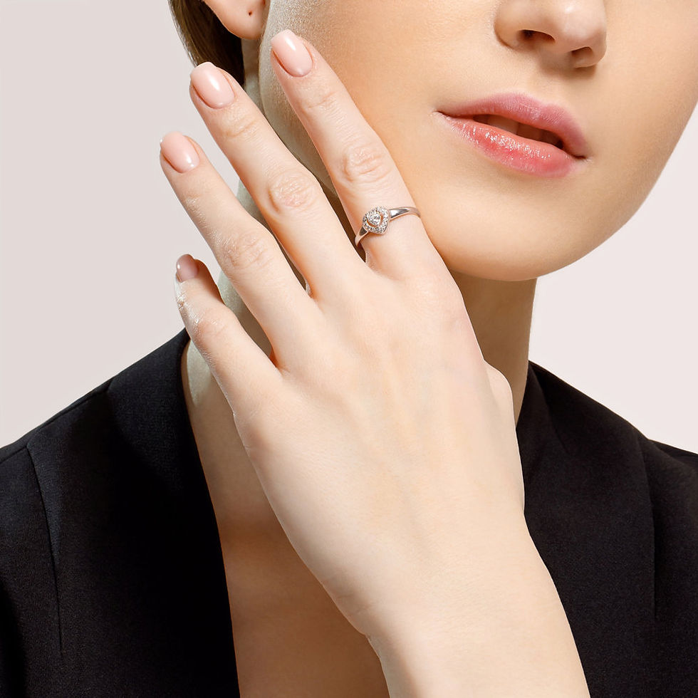 Miniaturbild: Bague en Argent 925 avec Zirconia Swarovski