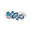 Miniaturbild: Bague en Argent 925 avec Topazes