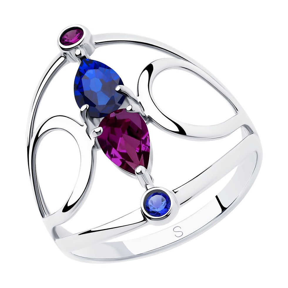 Bague en Argent 925 avec Zirconia