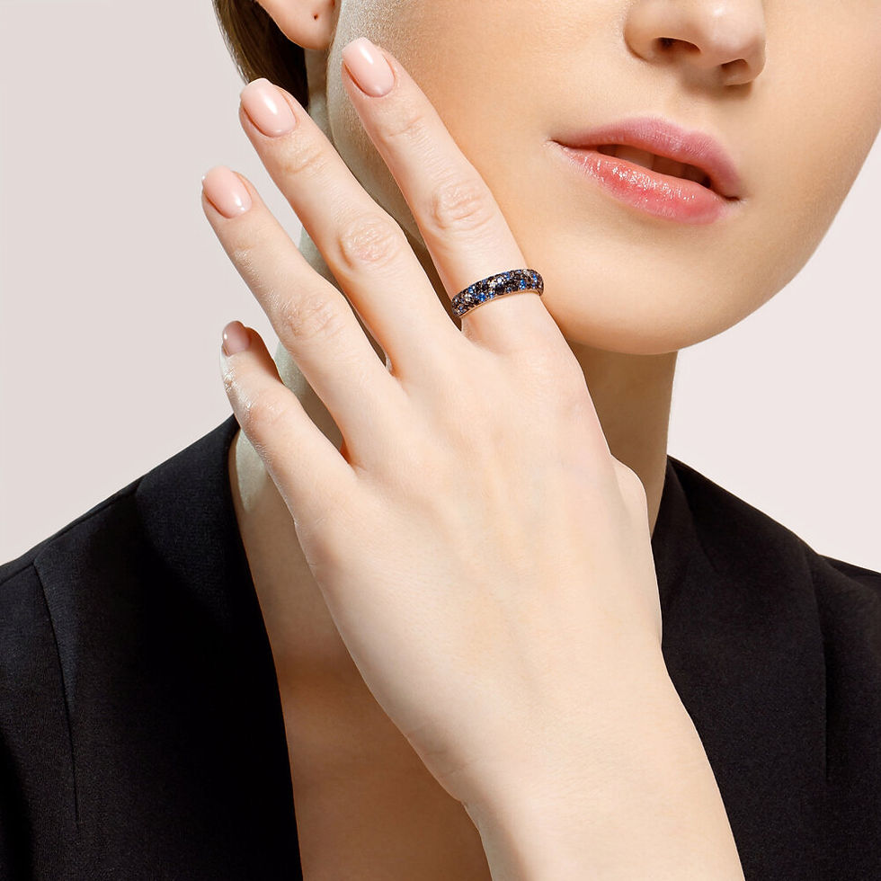 Miniaturbild: Bague en Argent 925 avec Zirconia