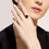 Miniaturbild: Bague en Argent 925 avec Sitall et Zirconia