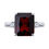 Miniaturbild: Bague en Argent 925 avec Sitall et Zirconia