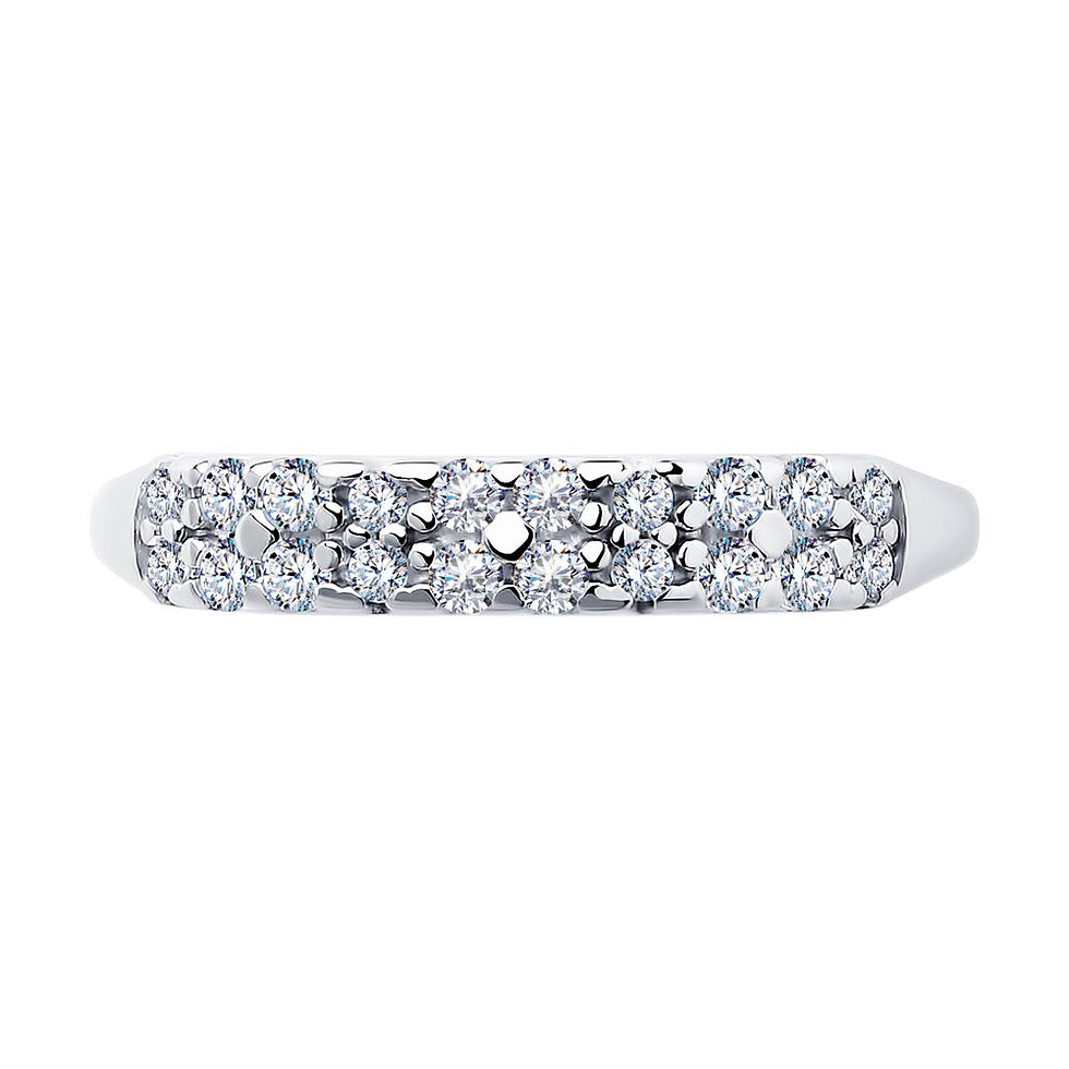 Thumbnail: Bague en Argent 925 avec Zirconia
