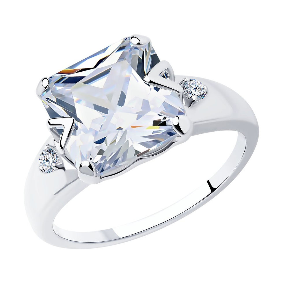 Bague en Argent 925 avec Zirconia