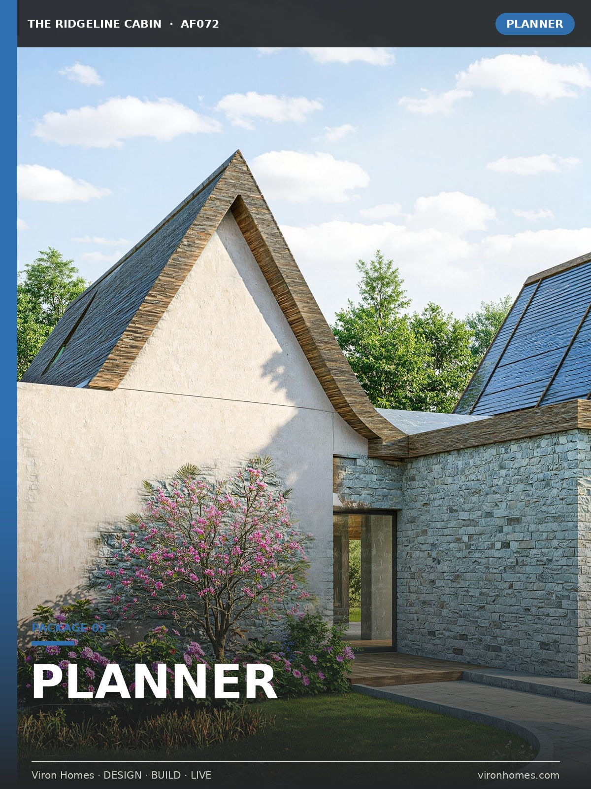 The Ridgeline Cabin [AF072] | The Planner's Package