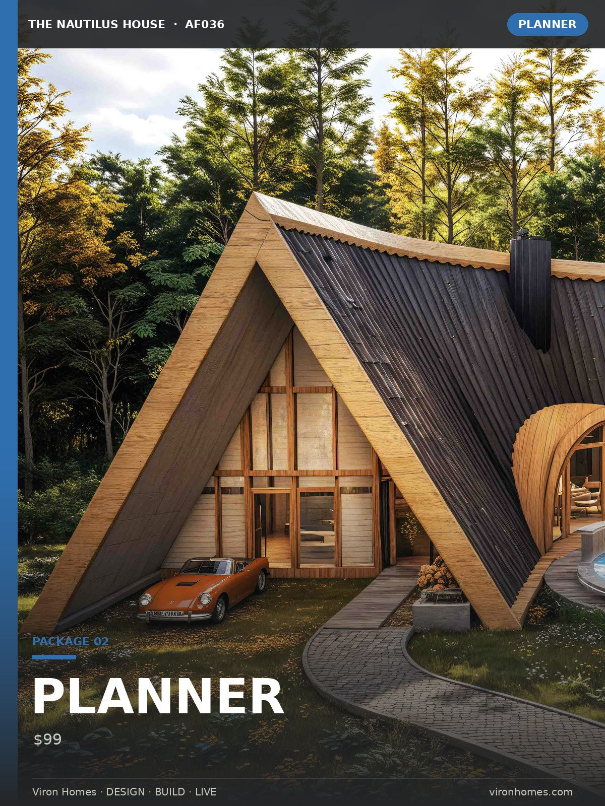 The Nautilus Cabin [AF036] | The Planner's Package