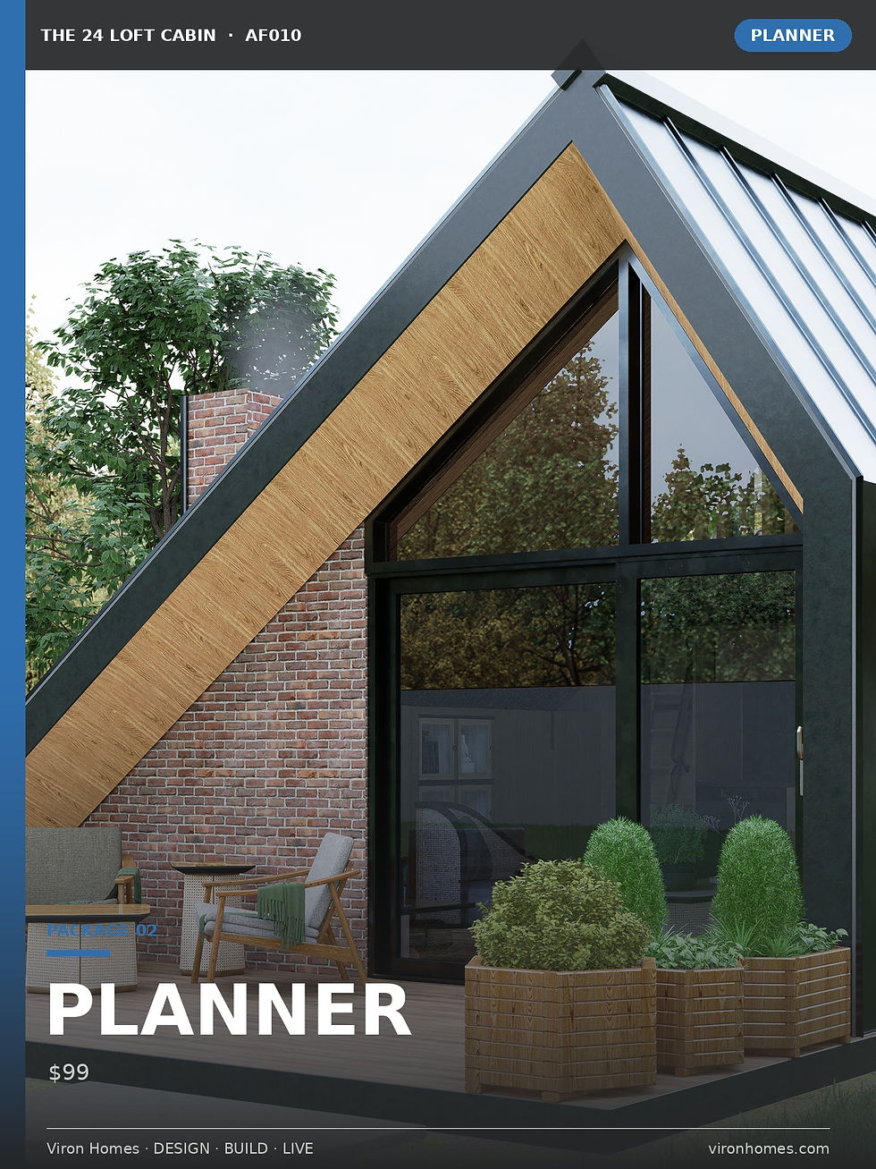 Thumbnail: The 24 Loft Cabin [AF010] | The Planner's Package