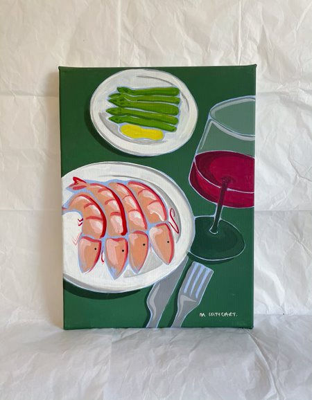 Thumbnail: Mia Cathcart, 'The Last Supper' 2024