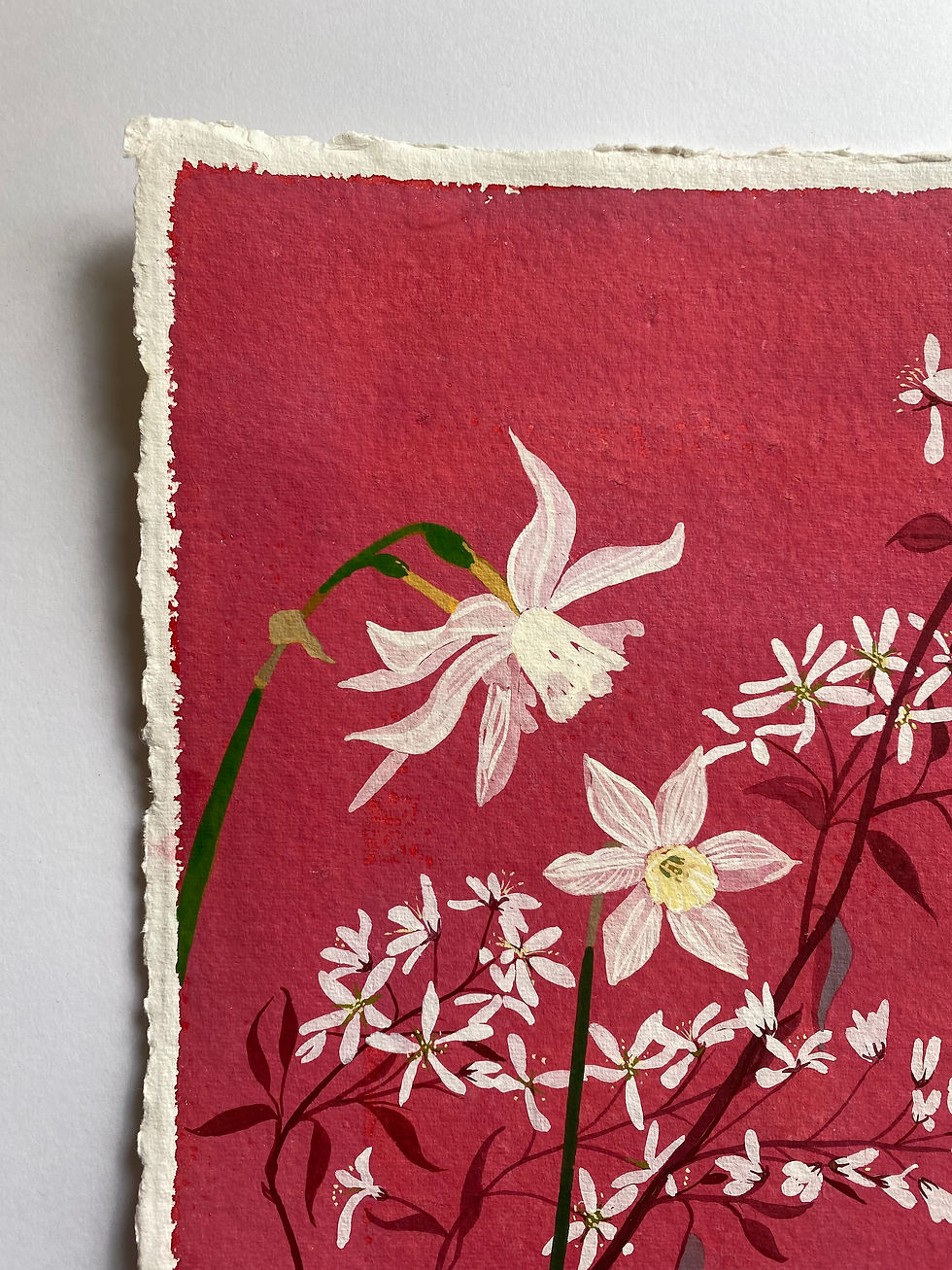 Thumbnail: Lucy Wayne, 'Daffs and Blossom II' 2023