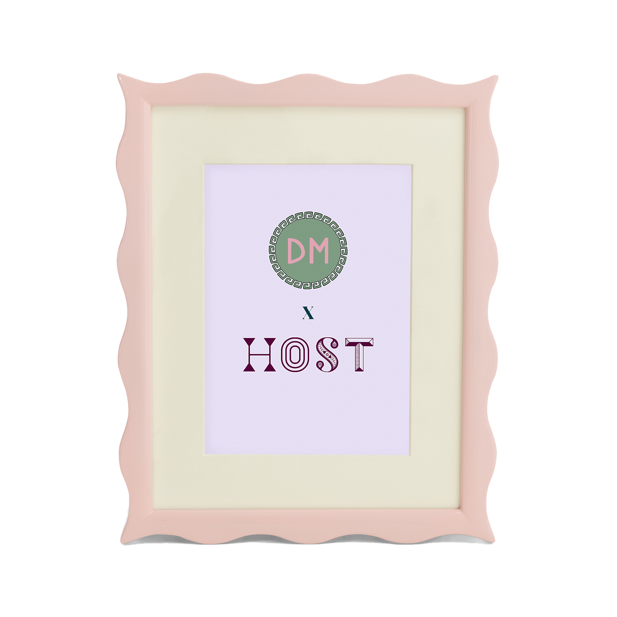 HOST x DM Small Ripple Pink Frame