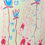 Thumbnail: Cina Rosen, 'Whimsical florals in bright blue and red' 2024