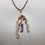 Thumbnail: Howling Wolf Wampum Necklace