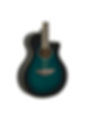 Yamaha APX600-OBB Oriental Blue Burst Acoustic Electric Guitar