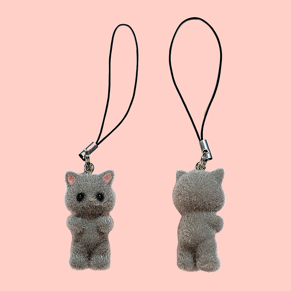 phone strap gato pelado sylvanian families
