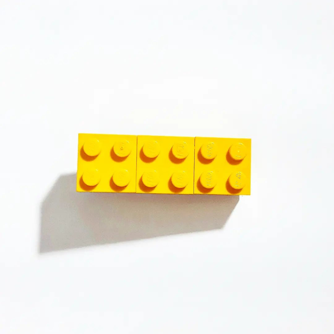 presilha para cabelo de peças de lego