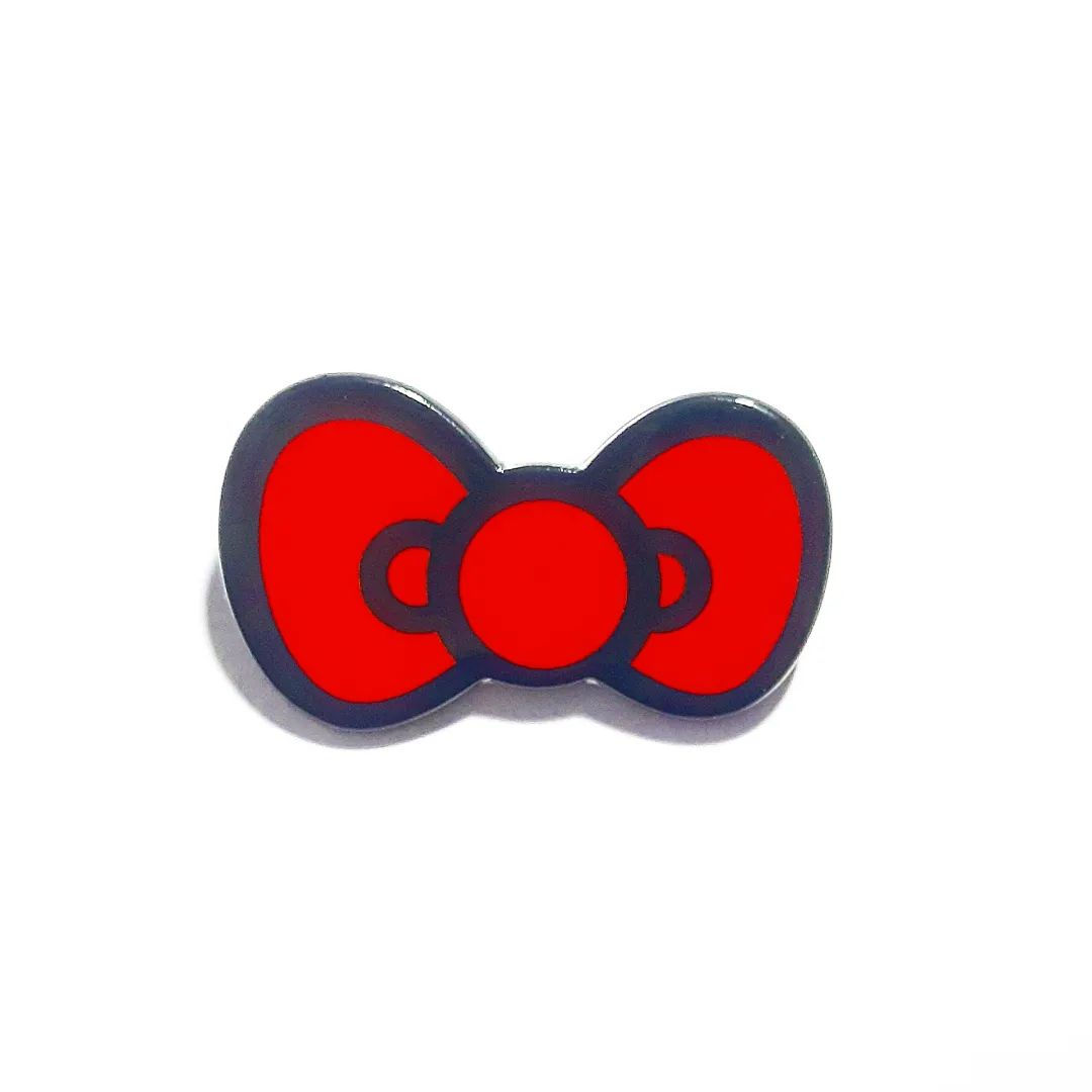 broche de laço da hello kitty