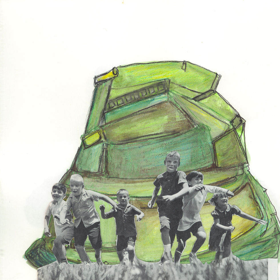"Boys Fleeing the Army"