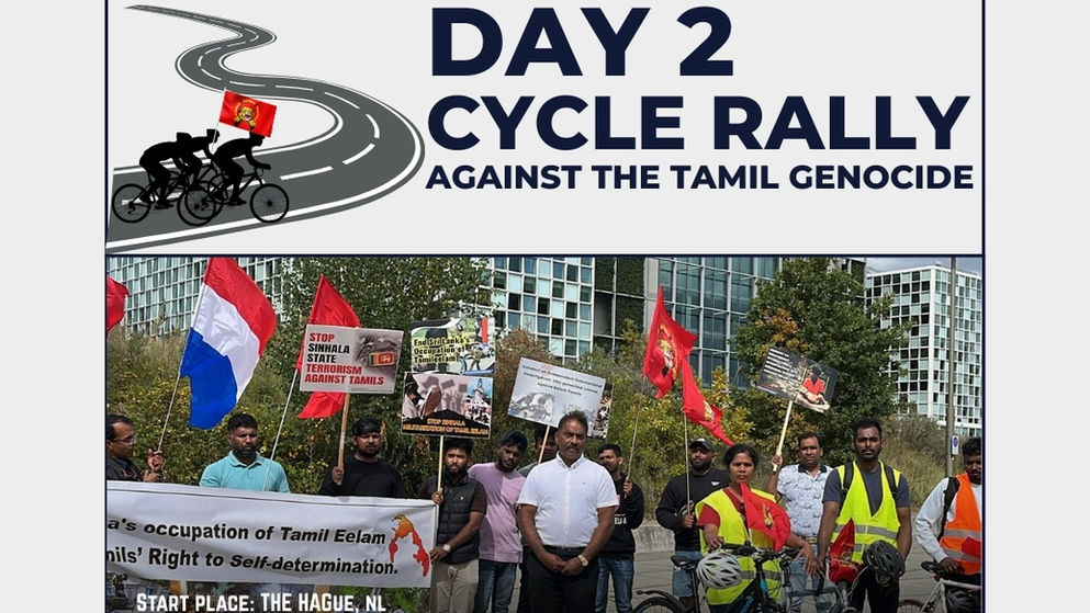 Day 02: Cycle Rally for Justice Begins in Den Haag, NL and Concludes at Rotterdam's city hall, NL.