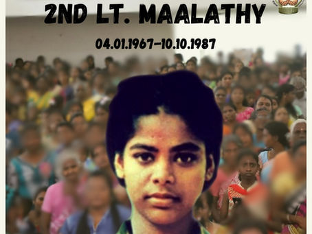 Remembering 2nd LT. Maalathy