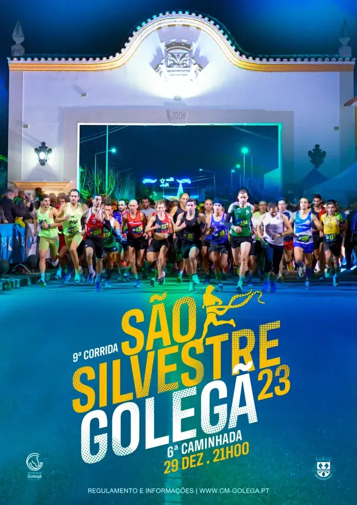 9ª São Silvestre da Golegã - Inscrições neste site apenas para Associados do CAAB