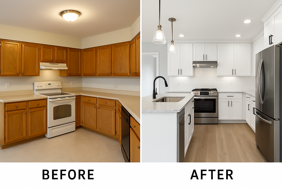 This image was created by AI because we don’t do kitchen remodels.
