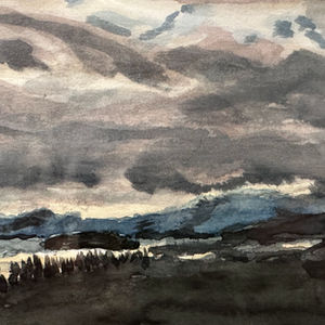 Sunset at Thingvellir National Park, Iceland #1