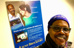 Carvin Eison feature on SUNY Brockport promotion