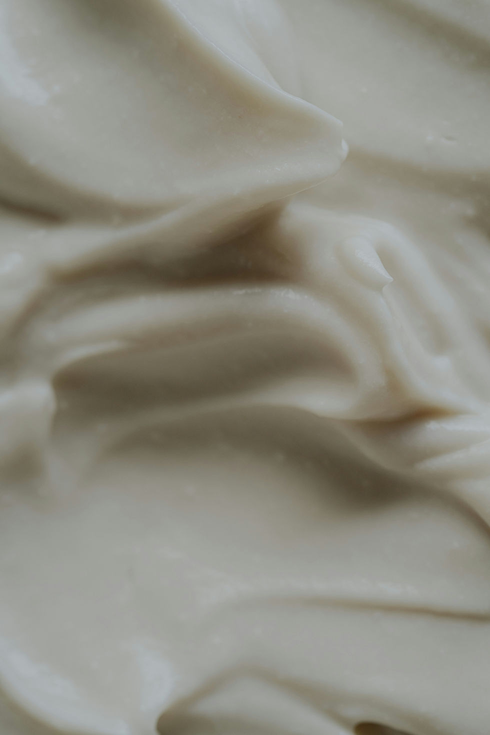 Texture de crème pour le visage