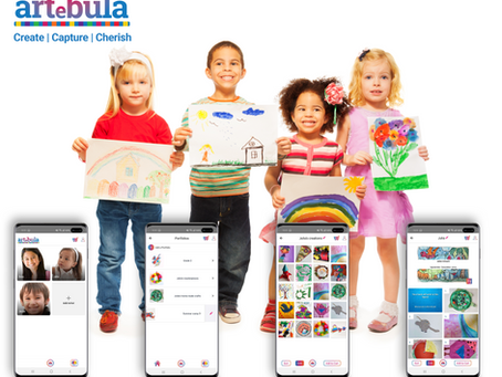 New App Artebula Captures Children's Creativity Without the Clutter