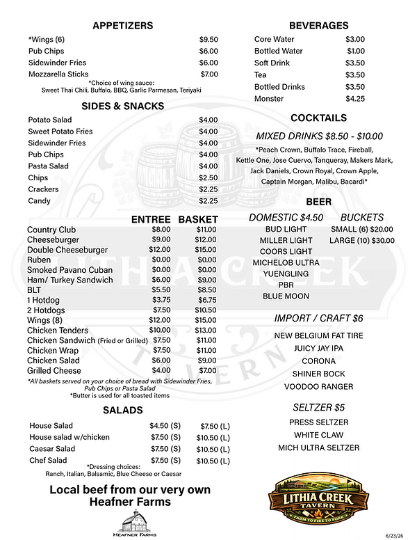 Lincoln Country Club Menu 8x11 Menu.png