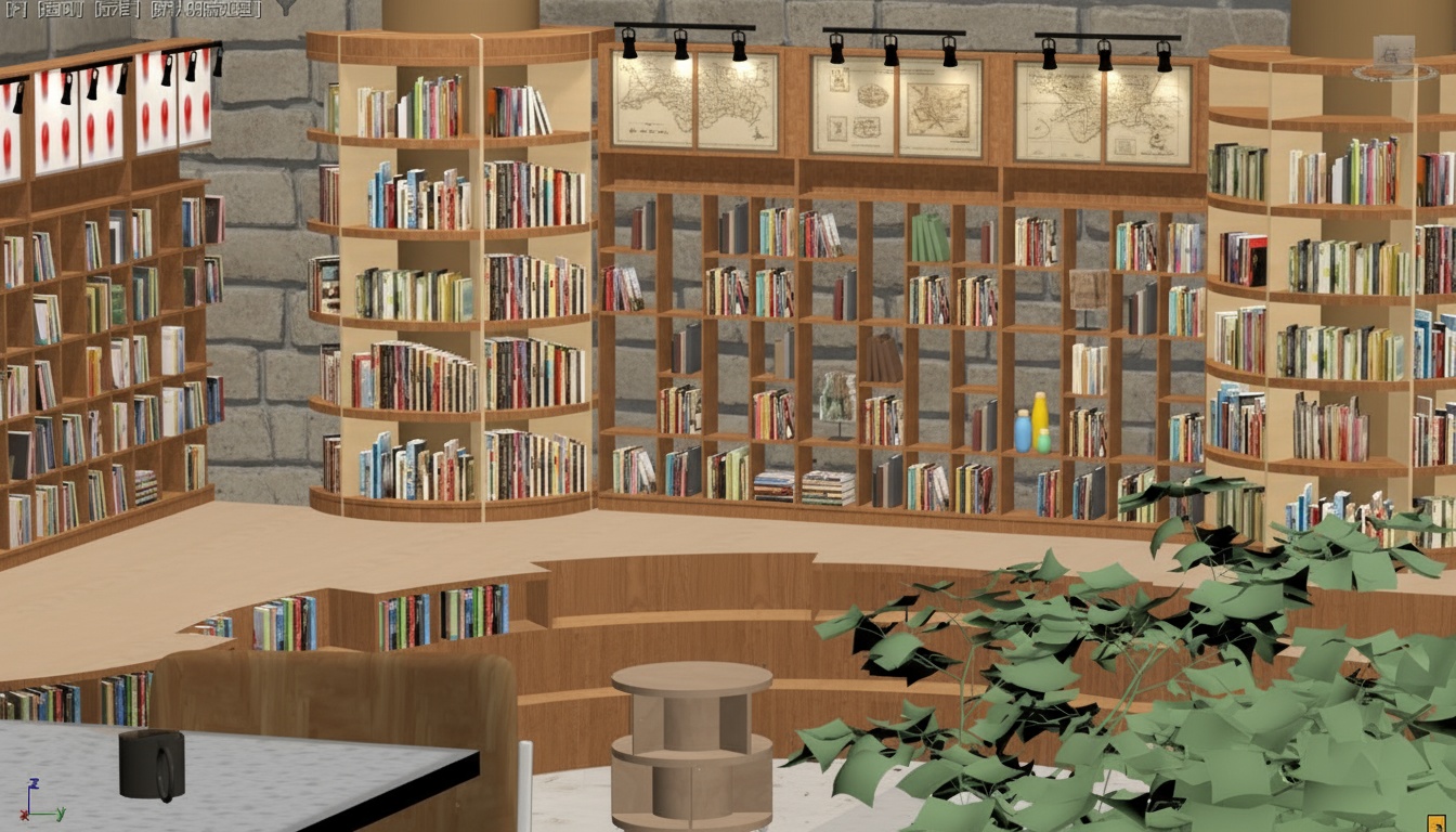 AI Library/Study Design | ArchiVinci | 2997