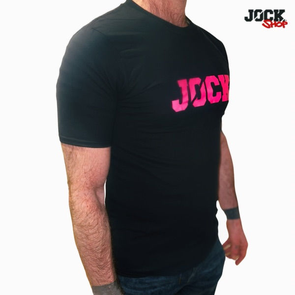 Thumbnail: Neon Pink JOCK branded Classic T-shirt