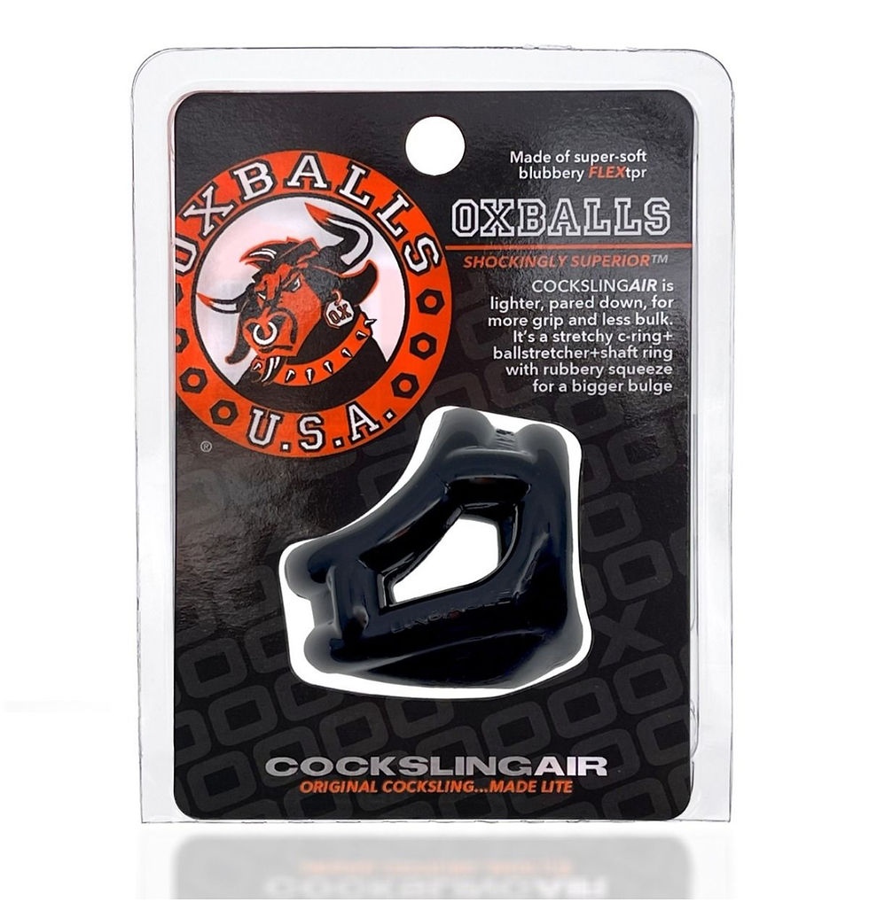 Thumbnail: Oxballs Cock Sling Air - Black