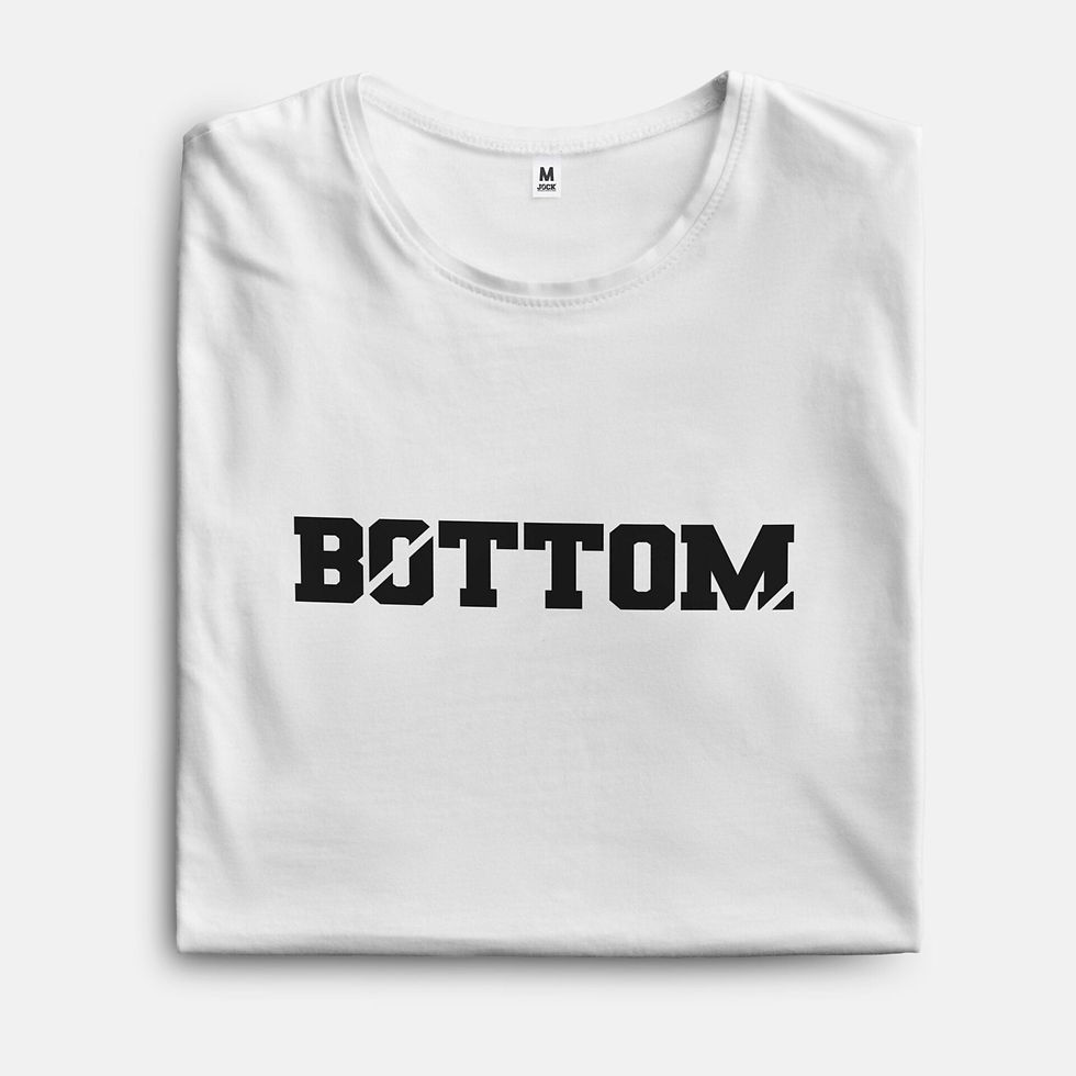 Thumbnail: BOTTOM printed JOCK Tribe T-shirt
