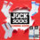 Thumbnail: JOCK SOCKS -White Socks - Blue Logo on Side and Soul - One Size