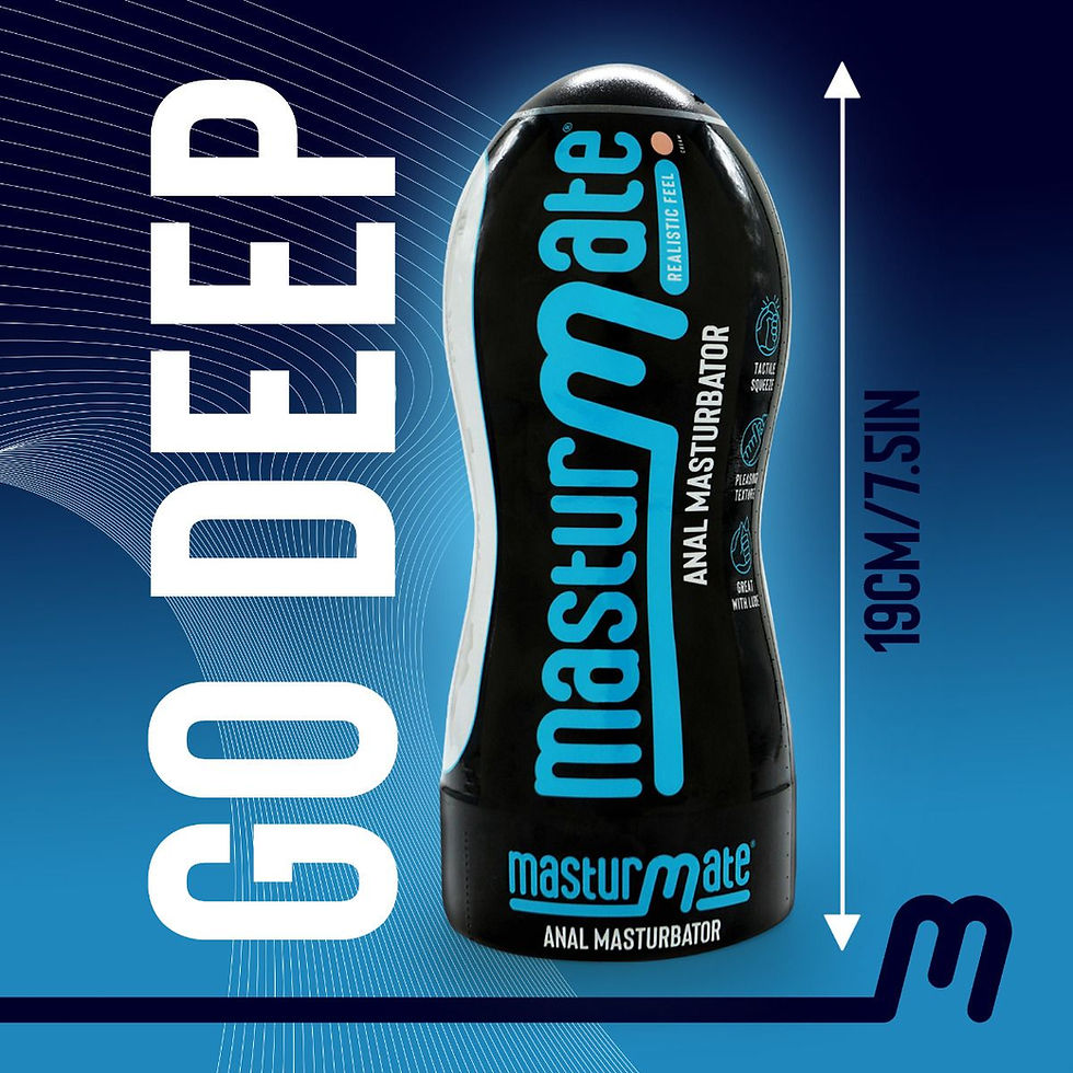 Thumbnail: MASTURMATE - BUTT - CREAM (REALISTIC FEEL MALE STROKER)