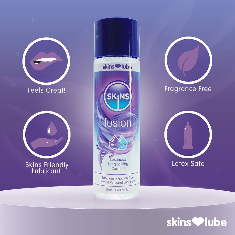 Thumbnail: Skins Fusion Hybrid Silicone And Waterbased Lubricant 130ml