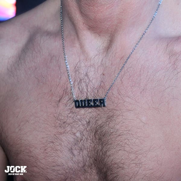 Thumbnail: QUEER stainless Steel chain and pendant (50CM)