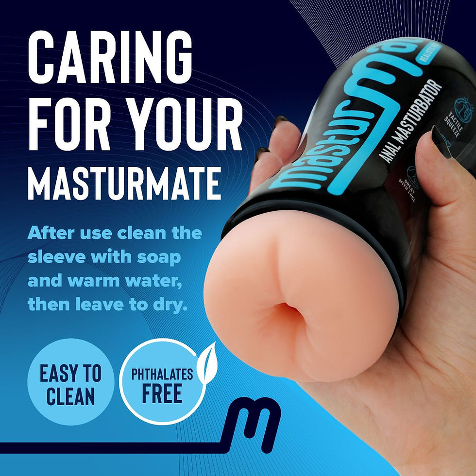 Thumbnail: MASTURMATE - BUTT - CREAM (REALISTIC FEEL MALE STROKER)
