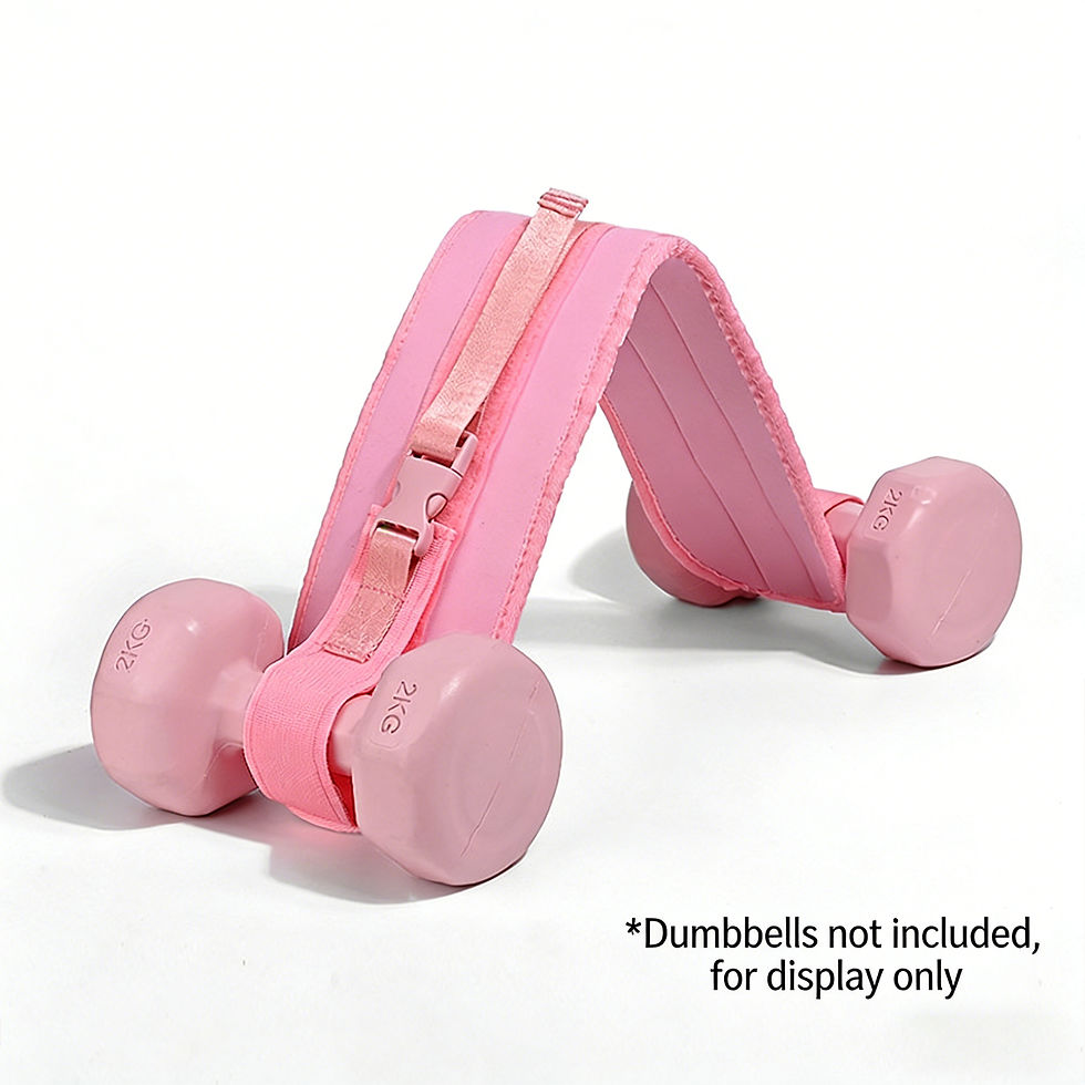 Miniatura: Hip Bridge Belt - Cinto Ajustável para Treinos em Casa, Treinamento com Halteres