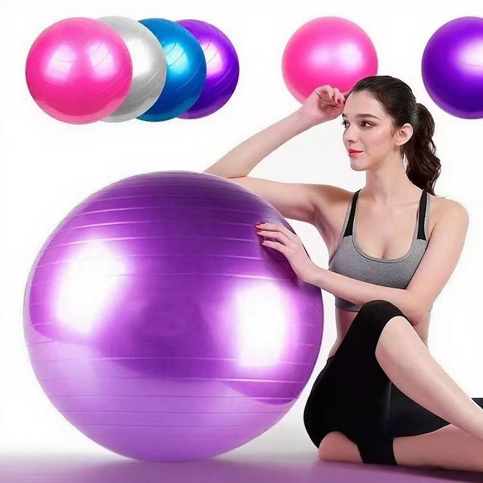 Miniatura: Bola de Exercícios Profissional Pilates & Yoga – 55cm ou 65cm
