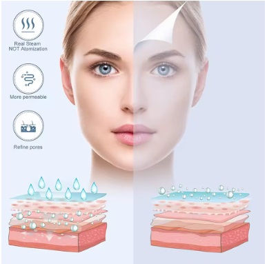 Miniatura: Vaporizador Facial Portátil com Ozônio
