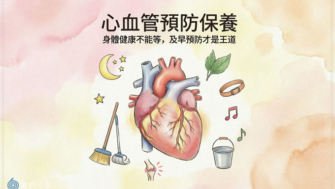 身體健康不能等，及早預防才是王道